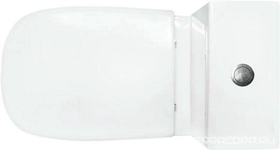 Чаша « Slim», + сиденье дюропласт, микролифт (ЗАП.ЧАСТЬ) Sanita Luxe Quadro WC.CC/Quadro/2-SlimDM/WHT.G/S1 (QDRSLCC01151022)