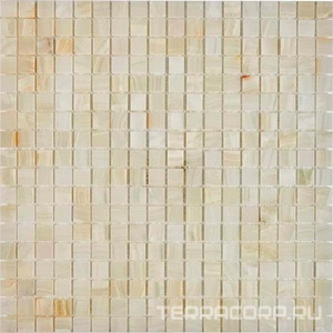 Мозаика Мастера Керамики Glass 200 White onyx ( чип 15x15) 30.5х30.5 n/a 