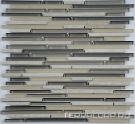 Мозаика из стекла на сетке SK10-186 ZZ 30x30