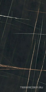 Керамогранит Florim Magnum Stones & More 2.0 Stone Sahara Noir matt 160х320 Черный 