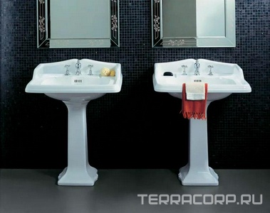 Пьедестал (для раковин – арт. AR824;AR834;AR844;AR854), (цв. белый),  ZZ Simas Arcade AR805