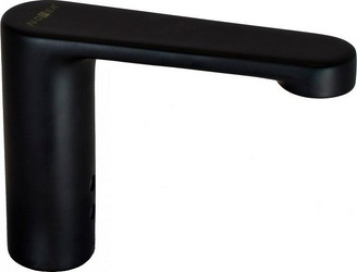 Кран для раковины, на холодную воду, сенсорный, цв. черный матовый ZZ