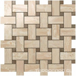 S.M. Woodstone Champagne Twist Mosaic / S.M. Вудстоун Шампань Мозаика Твист