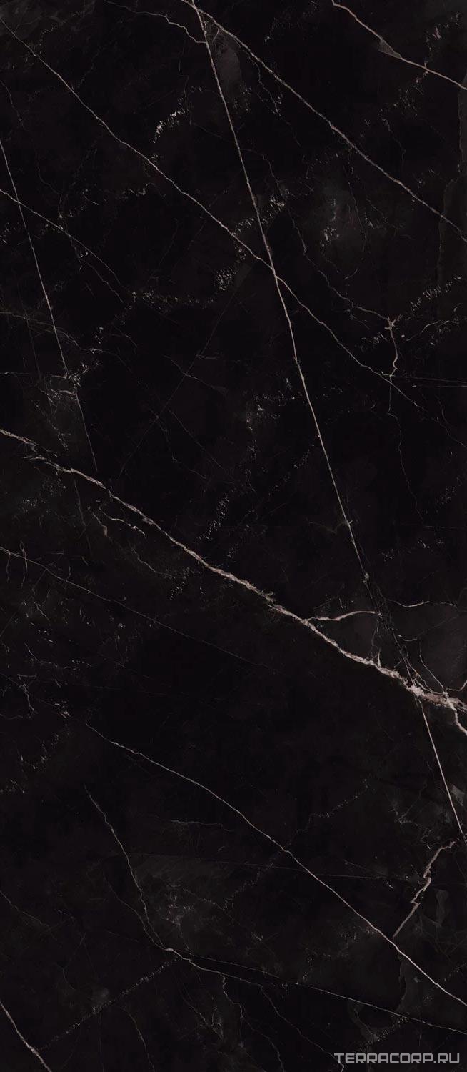 Керамогранит AtlasConcorde Россия EMPIRE Empire Calacatta Black 120x278 Lapp/ЭМПАИР КАЛАК. БЛЭК 120x278 ЛАП Черный, фото 4