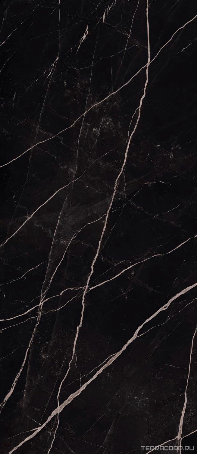 Керамогранит AtlasConcorde Россия EMPIRE Empire Calacatta Black 120x278 Lapp/ЭМПАИР КАЛАК. БЛЭК 120x278 ЛАП Черный, фото 7