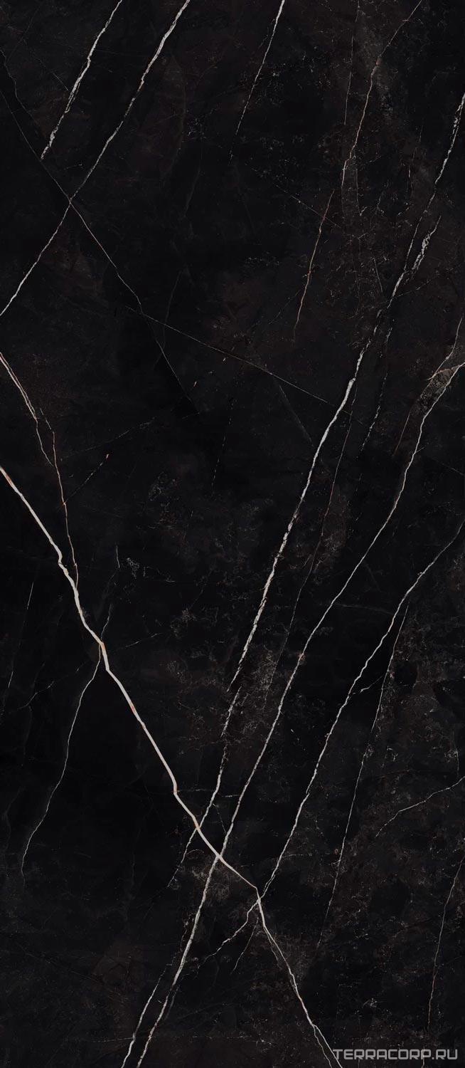 Керамогранит AtlasConcorde Россия EMPIRE Empire Calacatta Black 120x278 Lapp/ЭМПАИР КАЛАК. БЛЭК 120x278 ЛАП Черный, фото 6