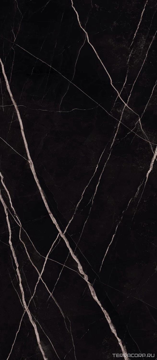 Керамогранит AtlasConcorde Россия EMPIRE Empire Calacatta Black 120x278 Lapp/ЭМПАИР КАЛАК. БЛЭК 120x278 ЛАП Черный, фото 3