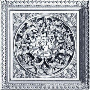 Трап сливной CANYON d40, с декоративной решеткой 120х120 мм, с мех-м обратным клапаном, хром XX Veragio Canyon VR.CAN-2059.CR