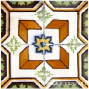 Керамическая плитка DeShun Ceramics Art Decor MIX  DC09 20x20 Комбинированный 