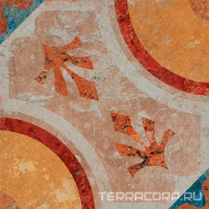 Керамогранит CIR Cotto Del Campiano  Terre Emiliane Mix 20x20 Комбинированный 