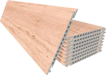 Керамогранит Faveker GA16  Nature Marble Travertino 40x120 Бежевый 