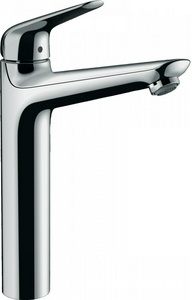 Смеситель для раковины, Высокий, излив h225мм, с д/к, (цв.хром),  ZZ Hansgrohe Novus 71123000