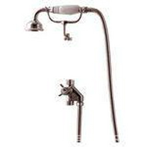 Распределитель с ручным душем, шлангом, кронштейном, для термостата и верхнего душа наружн.монтаж., (цв.светлое золото), Devon&Devon ZZ Devon & Devon Shower mixers MARK618