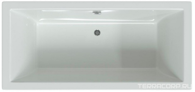 Ванна акриловая  170x80, каркас в компл., без слива-перелива 051009, цв. белый ZZ Berges TARI 050030