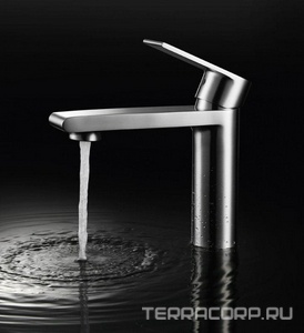 Смеситель для раковины, без д/к, (нерж. сталь, цв.сатин),  ZZ BelBagno Nova NOV-LVM-IN