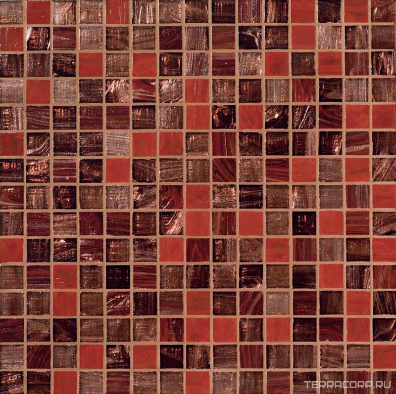 Мозаика Bisazza Мозаичные смеси 20 Mix Madagascar 2x2 Красный, фото 3