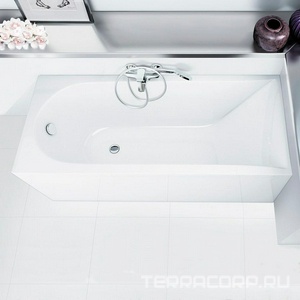 Ванна акриловая  180x80 см, прямоугольная, (БЕЗ каркаса, слива-перелива и панели), белая XX AMPM Inspire W5AA-180-080W-A64