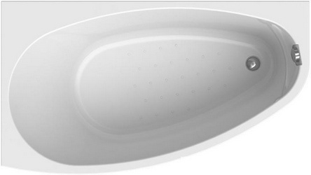 Акриловая ванна Radomir Орсини левая| 160x90x50