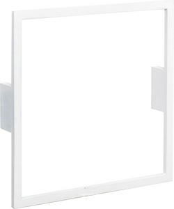 Ручка для тумбы/пенала, 168х168х25мм, (металл цв.белый),  ZZ La Fenice Cubo FNC-04-CUB-B-168