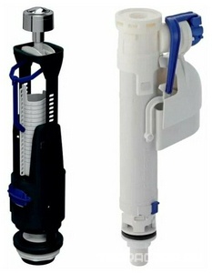 Механизм смыва 3/6 л. для бачка унитаза "Моноблок", нижняя подводка воды,(цв. хром), Kerasan Kerasan Универсал 750990 Geberit        (альтернативный артикул 236.652.21.2)