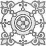 Керамогранит Grasaro Classic Marble Вставка Tako t03 l7x7 Белый, фото 3