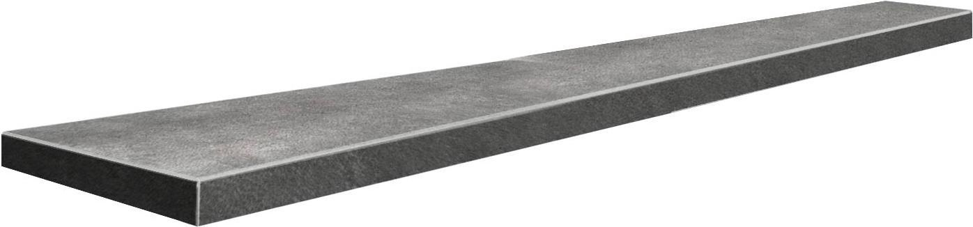 Ступени Kerama Marazzi Фондамента Ступень ЕВРО Техно Левая серый светлый (из n060485) 35х119.5 Серый, фото 5