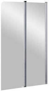 Шторка на борт ванны Supernova CVS2-100 правая блестящий профиль прозрачное стекло Ravak Chrome 7QRA0C00Z1