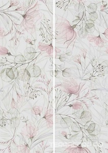 Керамическая плитка Kerama Marazzi Веро Панно  глянцевый обрезной 80x120  