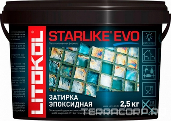 Затирка Starlike AZZURRO TAORMINA  C.353  голубой 2,5 кг.ZZ