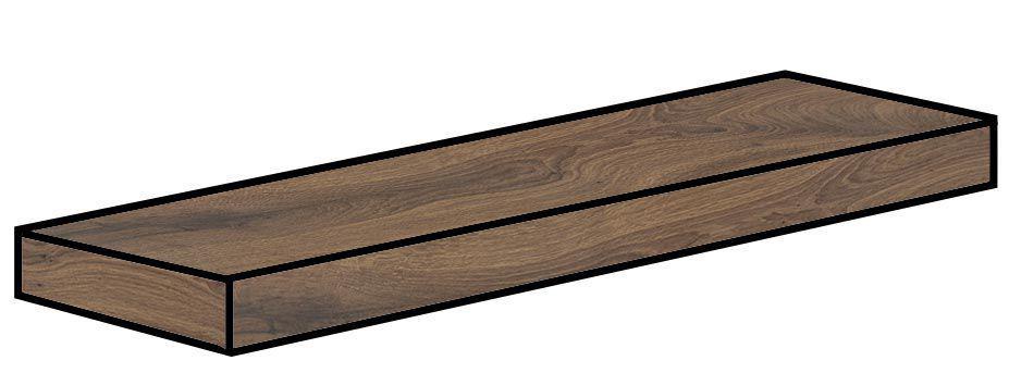 Ступени Sadon Bricola Angolo Sx + Toro Noce ZZ30x120 Коричневый, фото 3