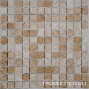 Мозаика Спектр-М Натуральный камень Мозаика из камня на сетке Т20-160-23Р 30.5x30.5 Комбинированный 