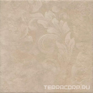 Керамогранит Kerama Marazzi Хадду  бежевый матовый декорированный 40,2x40,2x0,8 Бежевый 