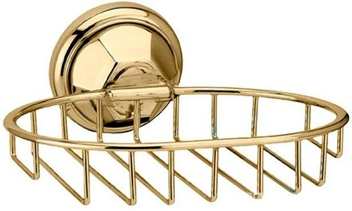 Мыльница-решетка 14x15см, (цв.золото),  ZZ Andrea Catarina CAK415 ORO