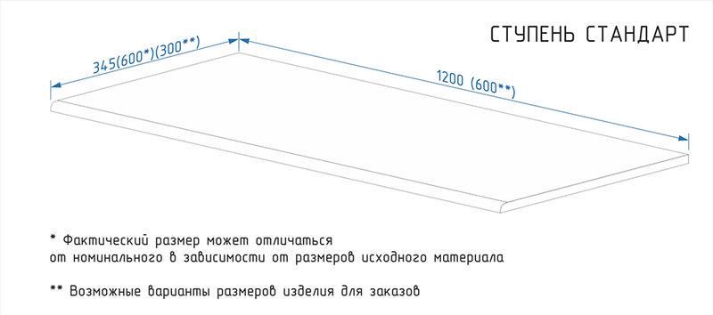 Ступени Kerama Marazzi Монте Тиберио Ступень Стандарт Проходная обрезной(n049045)ZZ26.7x119.5 Белый, фото 5
