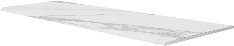 Ступени Kerama Marazzi Монте Тиберио Ступень Стандарт Проходная обрезной(n049045)ZZ26.7x119.5 Белый, фото 3