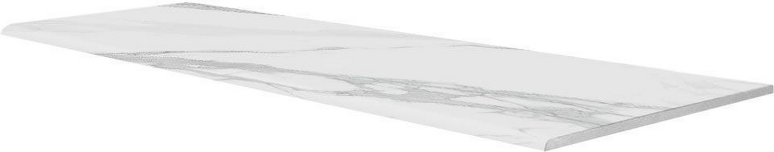 Ступени Kerama Marazzi Монте Тиберио Ступень Стандарт Проходная  обрезной(n049045)ZZ26.7x119.5 Белый 