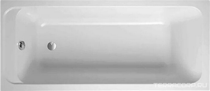 Ванна 1700(1695)х450хh500мм, (без ножек и слива-перелива), (акрил цв. 01 white alpin),  ZZ Villeroy & Boch Architectura UBA170ARA2V-01