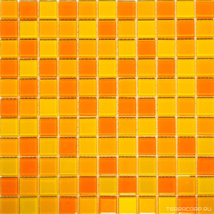 Мозаика Мастера Керамики Glass Мозаика FA041.043.045 (чип 25х25) ZZ30х30 n/a, фото 3