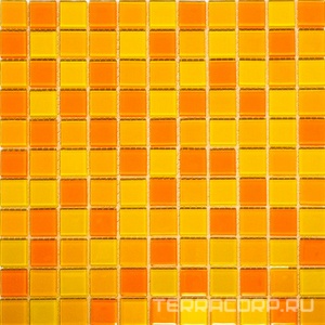 Мозаика Мастера Керамики Glass Мозаика FA041.043.045 (чип 25х25) ZZ30х30 n/a 