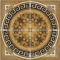 Декор Storm krem "Pompea" KL|40х40