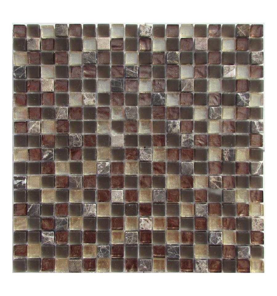 Мозаика Спектр-М Микс стекло Мозаика из стекла на сетке SK10-051 30x30 Комбинированный, фото 3