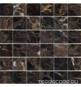 Мозаика Спектр-М Натуральный камень Мозаика из камня на сетке М20-031-48Р 30.5x30.5 Комбинированный 