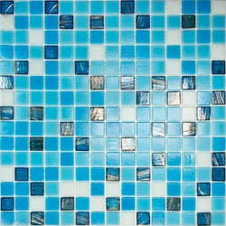 Мозаика HK-15 (чип 2x2 мм) синий микс ZZ|32.7x32.7
