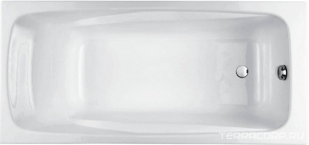 Ванна REPOS без отверстия для ручек /170x80/, без ножек ZZ Jacob Delafon Repos E2918-00