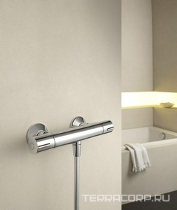 Смеситель JULY термостатический настенный для душа, хром ZZ Jacob Delafon July E8455-CP