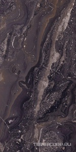 Керамогранит La Faenza Aesthetica AE ORO6 12 RM 60x120 Черный 