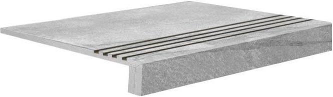 Ступени Kerama Marazzi Монте Тиберио Ступень ЕВРО обрезной (n049045) ZZ34.5x34.5 Белый, фото 3