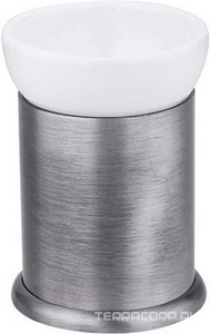 Стакан настольный керамический, (цв.хром),  ZZ Cezares Aphrodite APHRODITE-TUMP-01