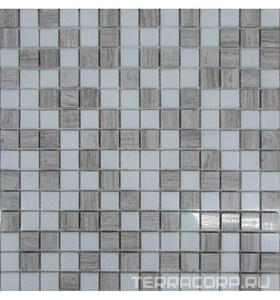 Мозаика Спектр-М Натуральный камень Мозаика из камня на сетке M20-091-20P 30.5x30.5 Комбинированный 