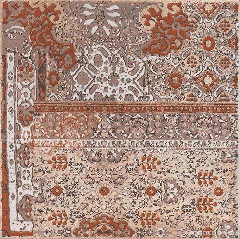 Керамогранит CIR Riabita Il Cotto Inserto Pattern Beige s/4 20x20 Бежевый, фото 5